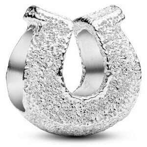 Mini Charm Pandora Ferro di Cavallo diamantato Mini Charm Pandora Ferro di Cavallo diamantato