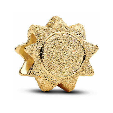 Mini Charm Pandora Sole diamantato placcato oro