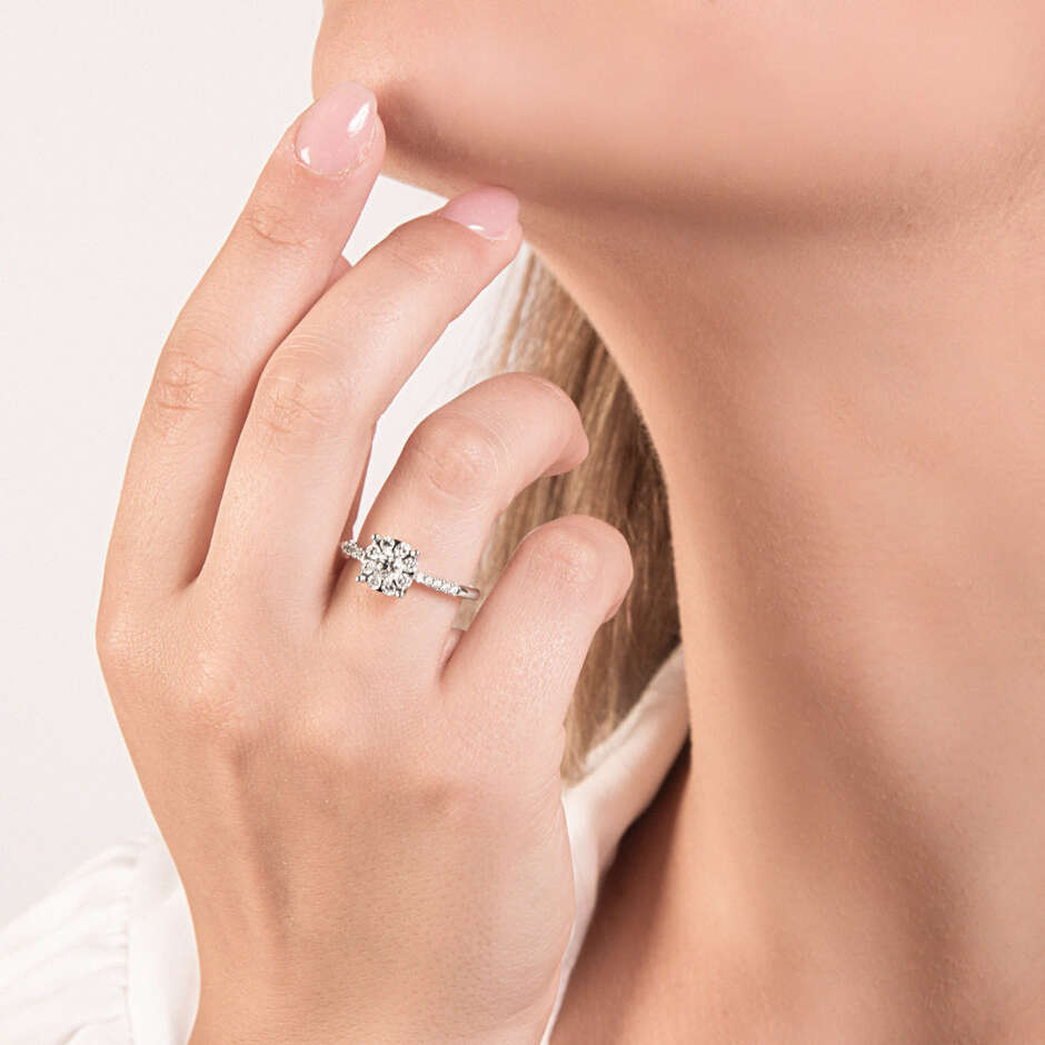 Mirco Visconti Composit ring with diamonds