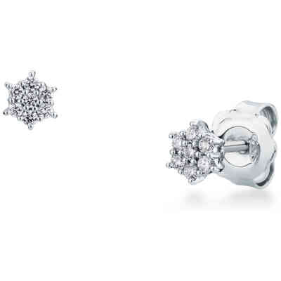 Mirco Visconti diamond pavé stud earrings
