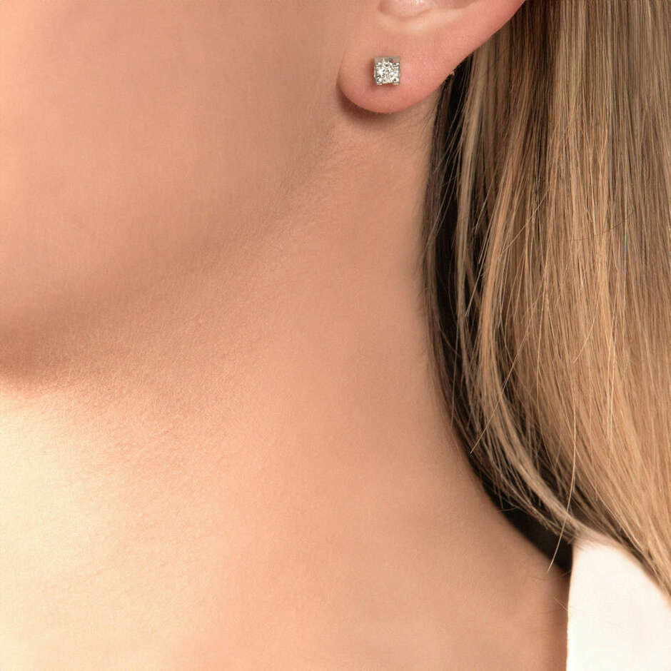 Mirco Visconti diamond stud earrings