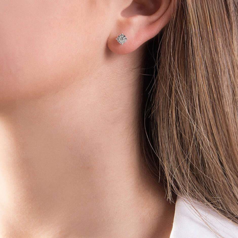 Mirco Visconti diamond stud earrings