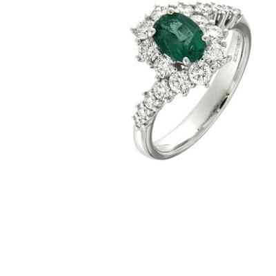 Mirco Visconti Emerald and Diamond Ring