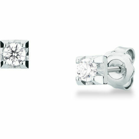 Mirco Visconti light point earrings with diamonds
