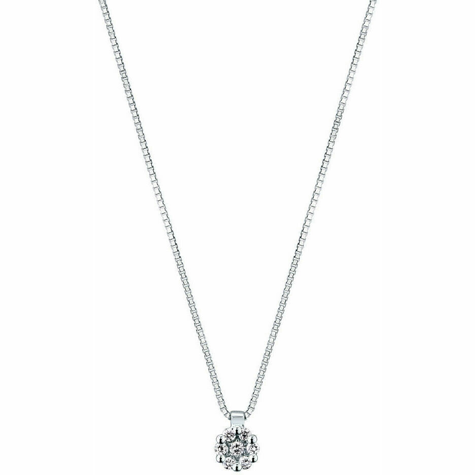Mirco Visconti necklace with white gold and diamond pendant