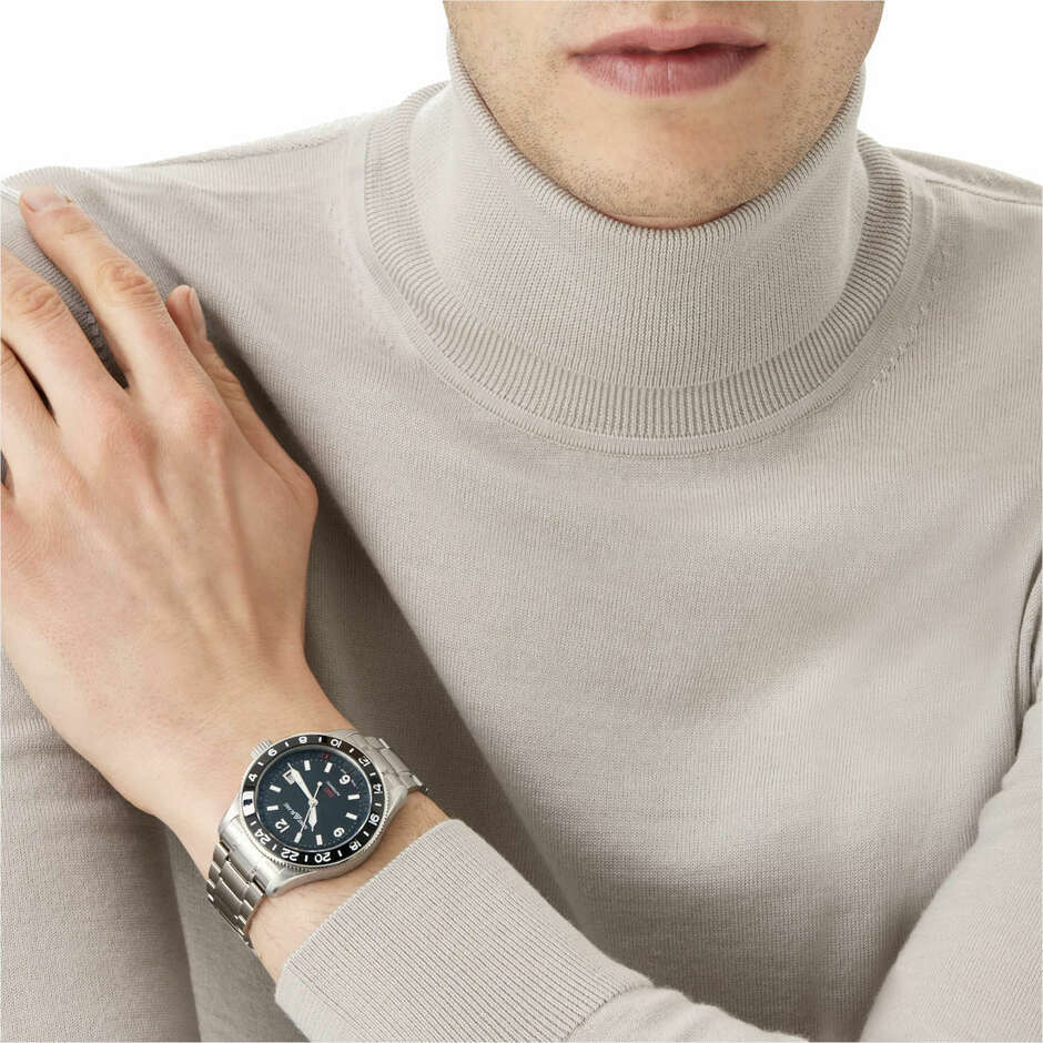 Montblanc 1858 GMT 42mm black automatic watch