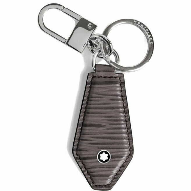Montblanc 4810 Diamond Shaped Key Ring Grey