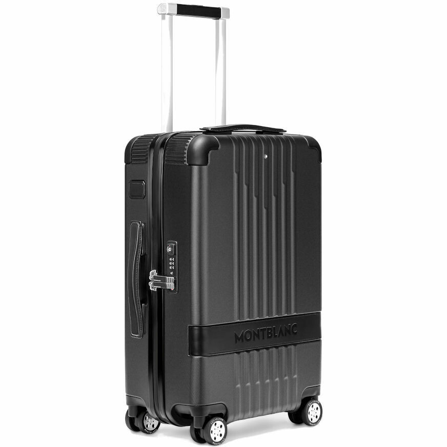 Montblanc Black Rigid Hand Luggage Trolley