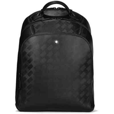 Montblanc Extreme 3.0 Medium Leather Backpack with 3 Compartments Black