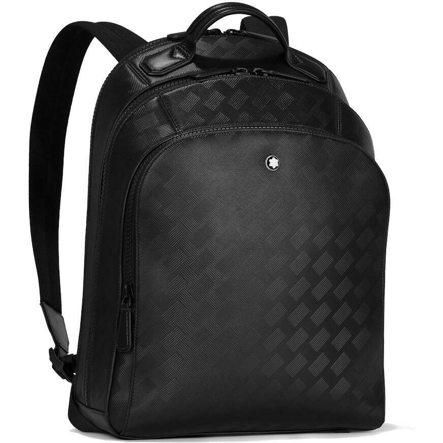Montblanc Extreme 3.0 Medium Leather Backpack with 3 Compartments Black