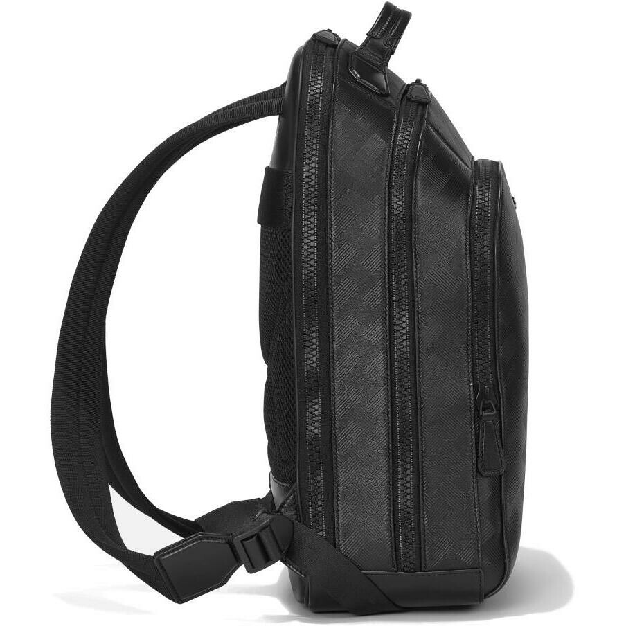 Montblanc Extreme 3.0 Medium Leather Backpack with 3 Compartments Black