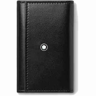 Montblanc Meisterstuck Black Leather Key Case