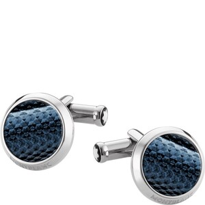 Montblanc Meisterstuck Blue round cufflinks