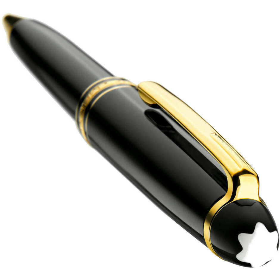 Montblanc Meisterstuck Classique ballpoint pen in resin with gold trim