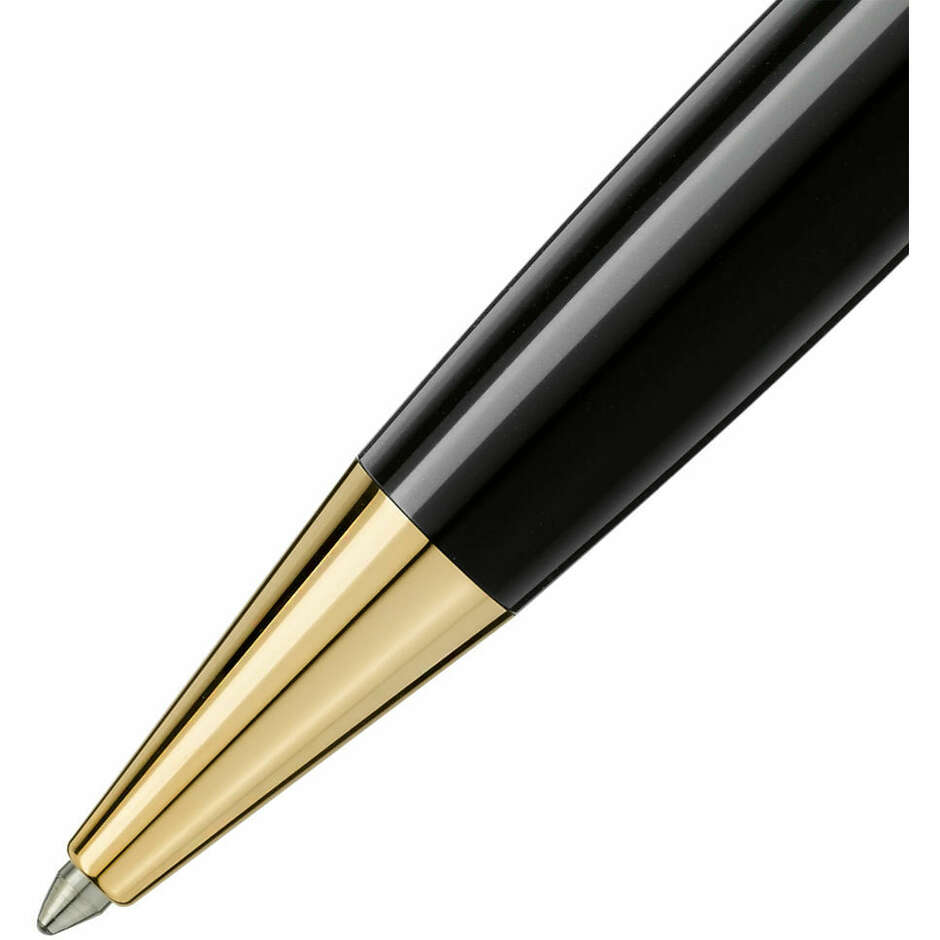 Montblanc Meisterstuck Classique ballpoint pen in resin with gold trim