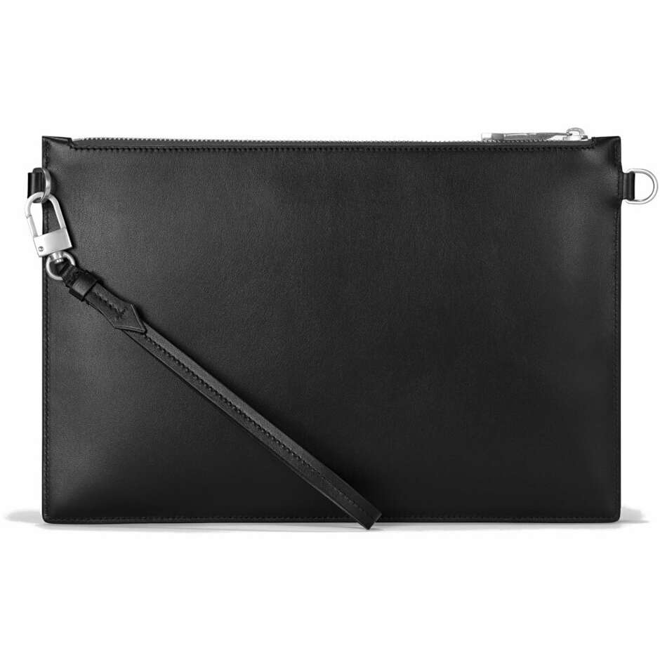 Montblanc Meisterstuck document pouch in black leather
