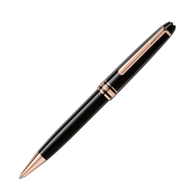 Montblanc Meisterstuck Red Gold-Coated Classique ballpoint pen