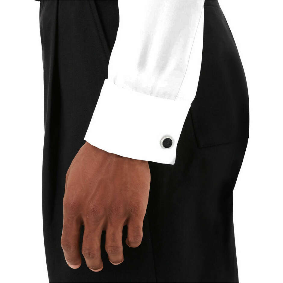 Montblanc Meisterstuck shirt cufflinks in steel and heliolite