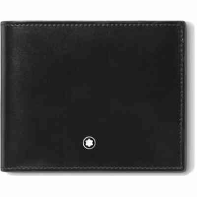 Montblanc Meisterstuck wallet in black leather with coin purse Montblanc Meisterstuck wallet in black leather with coin purse