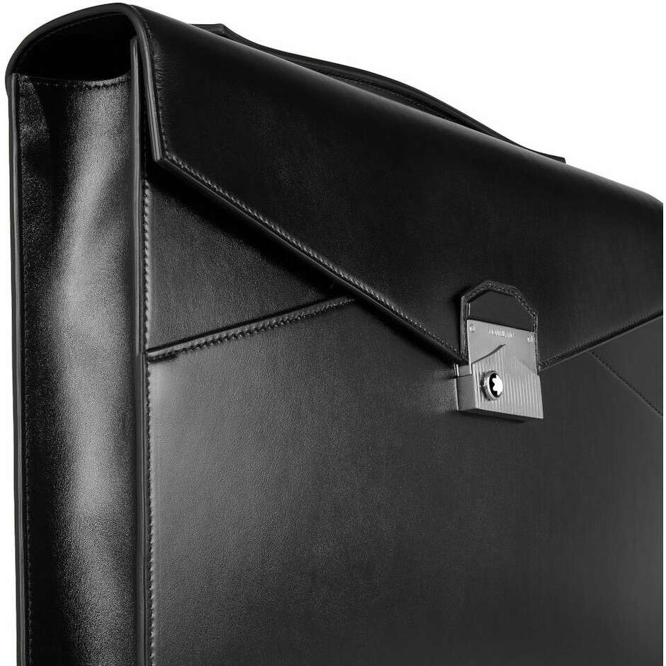 Montblanc Meisterstück briefcase in black leather