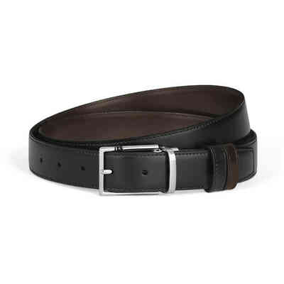 Montblanc Reversible Belt with Rectangular Buckle