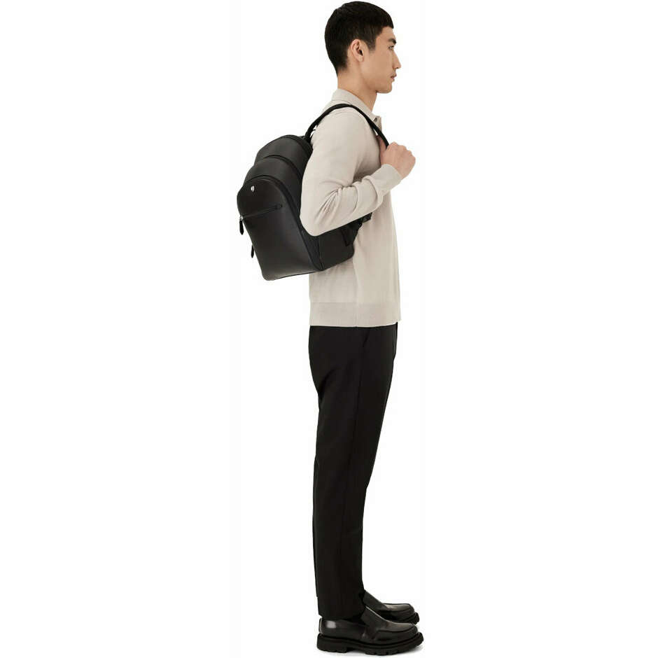 Montblanc Sartorial 3 compartment medium leather backpack
