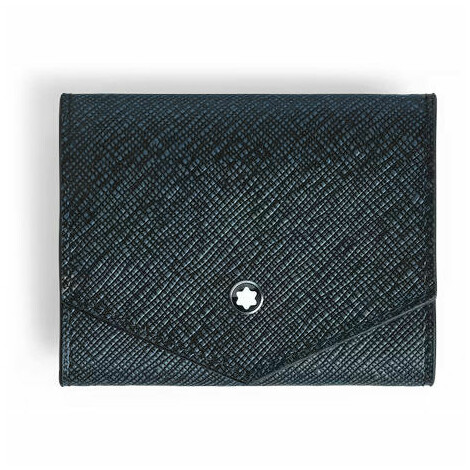 Montblanc Sartorial Coin Purse Blue Black