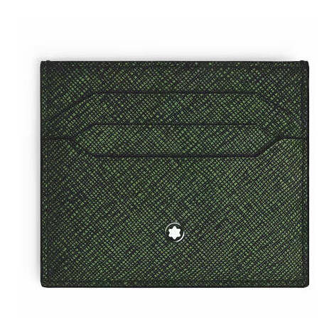Montblanc Sartorial Credit Card Holder Khaki Black