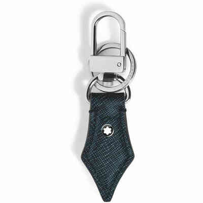 Montblanc Sartorial Keychain in the Shape of a Blue Nib Montblanc Sartorial Keychain in the Shape of a Blue Nib
