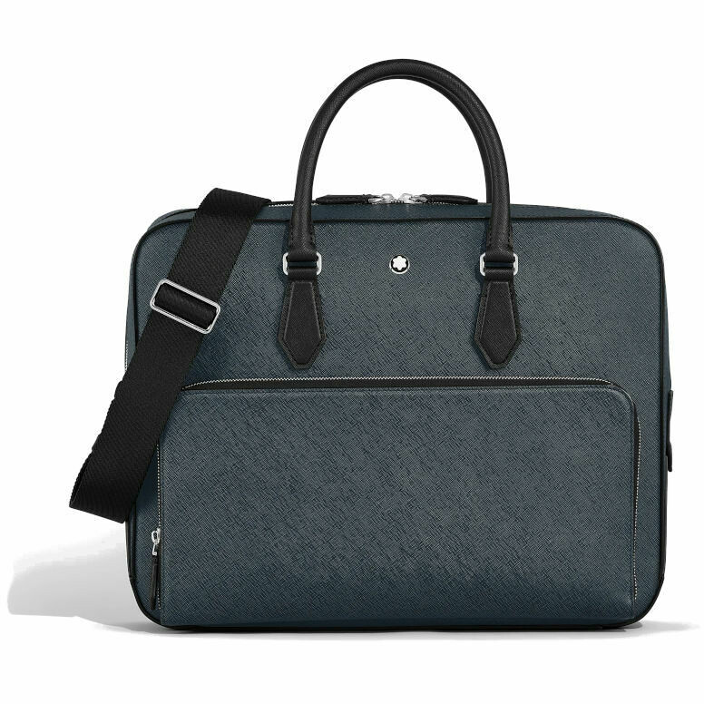 Montblanc Sartorial Medium Briefcase Blue