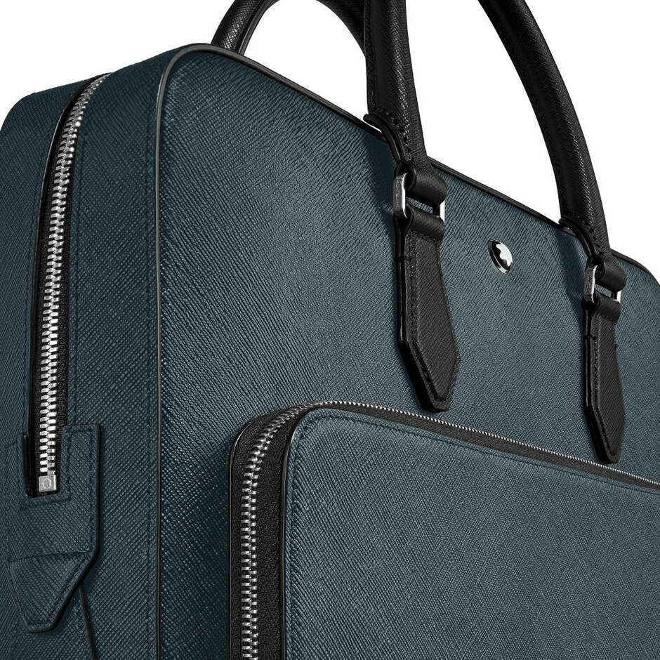 Montblanc Sartorial Medium Briefcase Blue