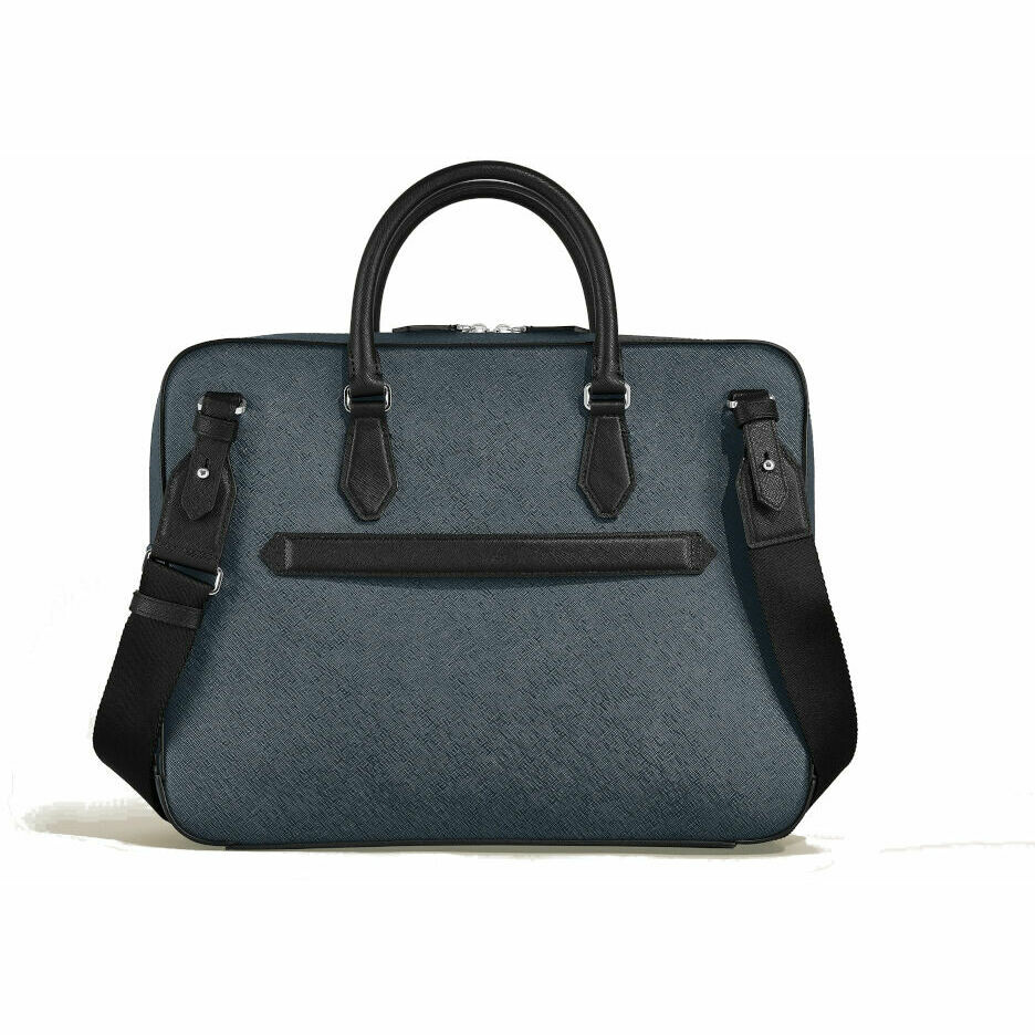 Montblanc Sartorial Medium Briefcase Blue