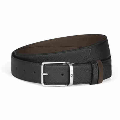Montblanc Sartorial Reversible Belt Black Brown 35mm