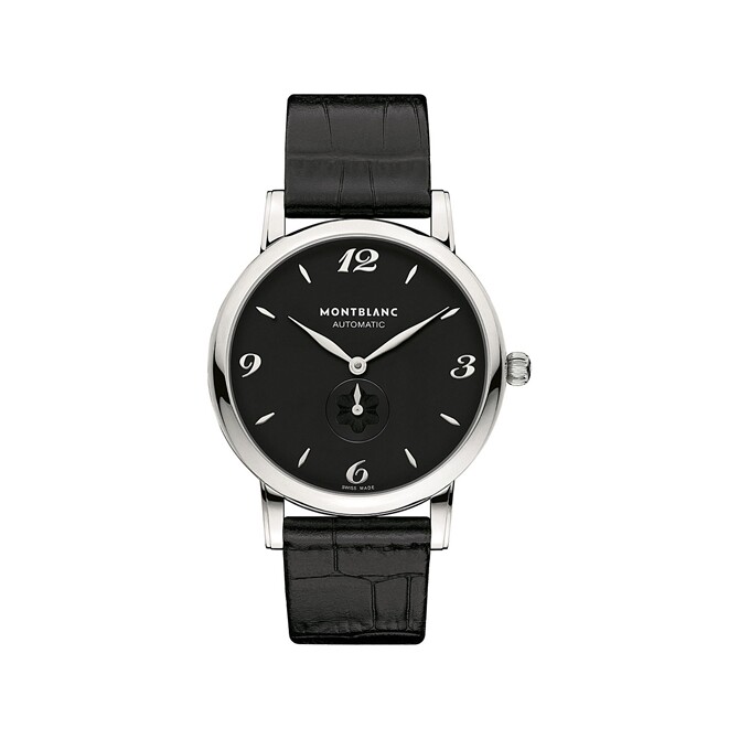 Montblanc Star Classic Automatic Black Small Seconds Watch