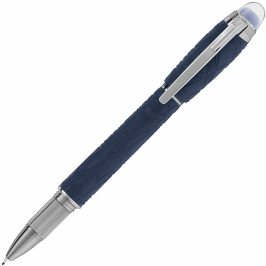 Montblanc Starwalker Space Blue fineliner pen in resin