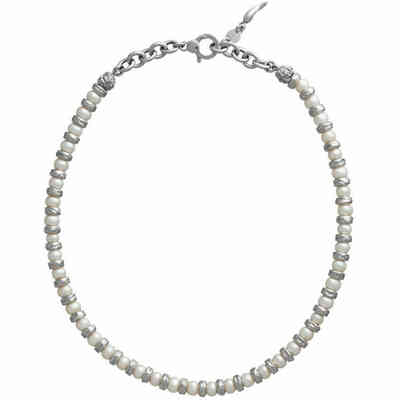 Necklace in Silver and Natural Pearls Giovanni Raspini Emma