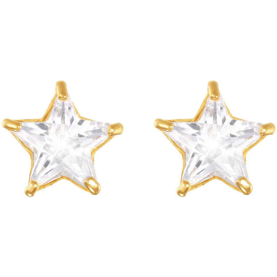 Orecchini a lobo da donna Stroili in oro e zirconi