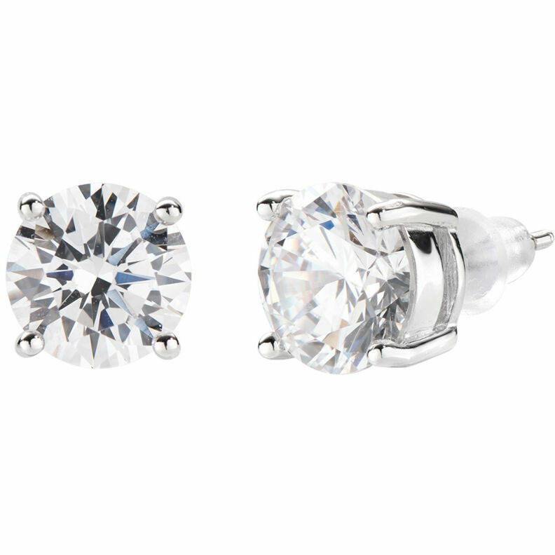 Orecchini Amen punto luce bianco 8 mm