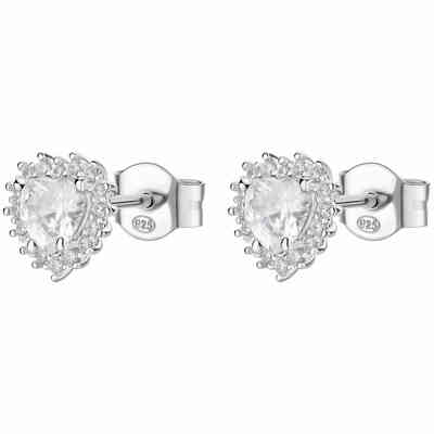 Orecchini Brosway Fancy cuore bianco Orecchini Brosway Fancy cuore bianco
