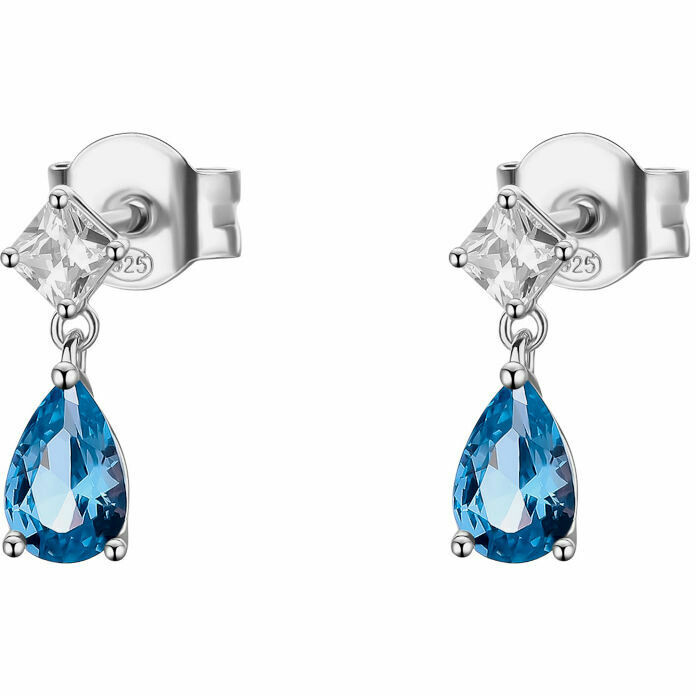 Orecchini Brosway Fancy pendenti goccia blu
