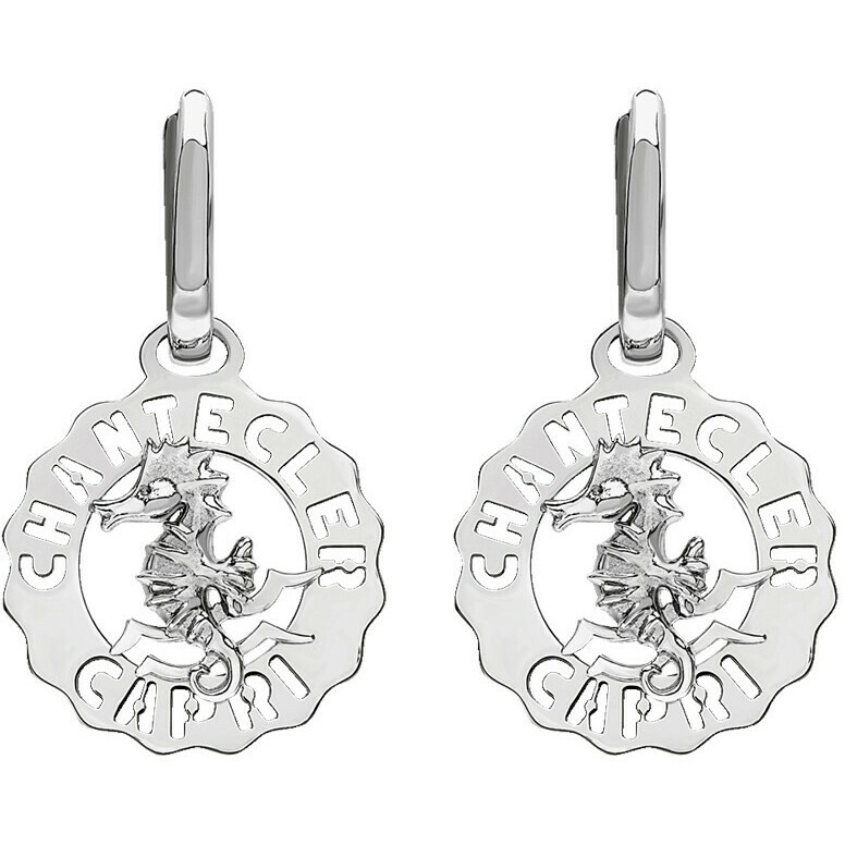 Orecchini Chantecler Logo Cavalluccio mini in argento