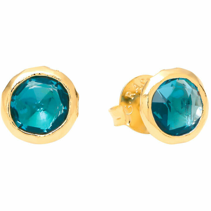 Orecchini Giovanni Raspini Loop Azzurro