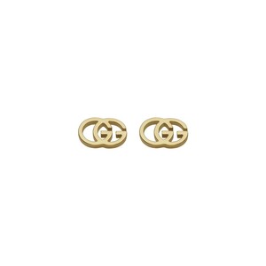 Orecchini Gucci GG Running in oro giallo Orecchini Gucci GG Running in oro giallo