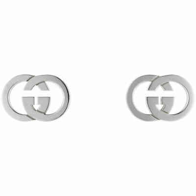 Orecchini Gucci Interlocking in argento Orecchini Gucci Interlocking in argento