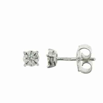 Orecchini Mirco Visconti punto luce con diamanti Orecchini Mirco Visconti punto luce con diamanti