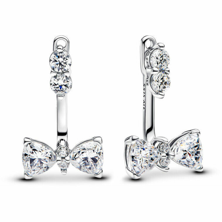 Orecchini Pandora Pendenti Fiocco Luminoso Franco Cuomo Gioielli