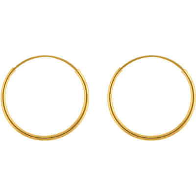 Orecchini Stroili a cerchio in oro giallo