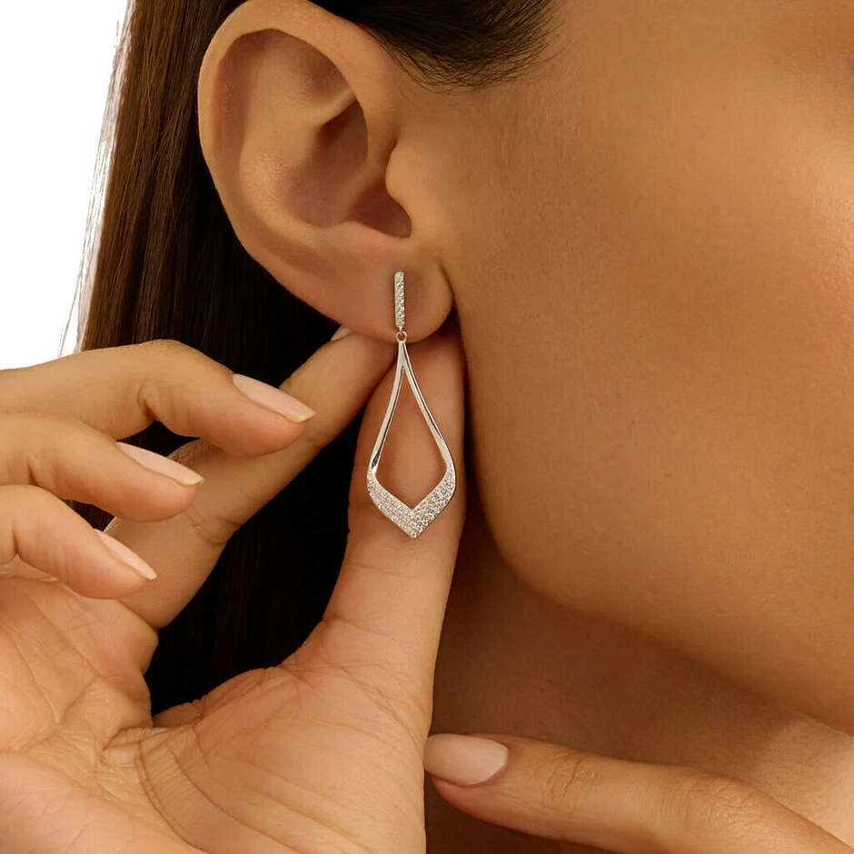 Orecchini Stroili Pendenti in argento