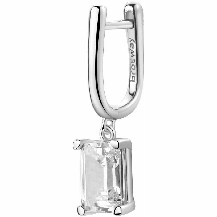 Orecchino pendente Brosway Fancy in argento e zircone