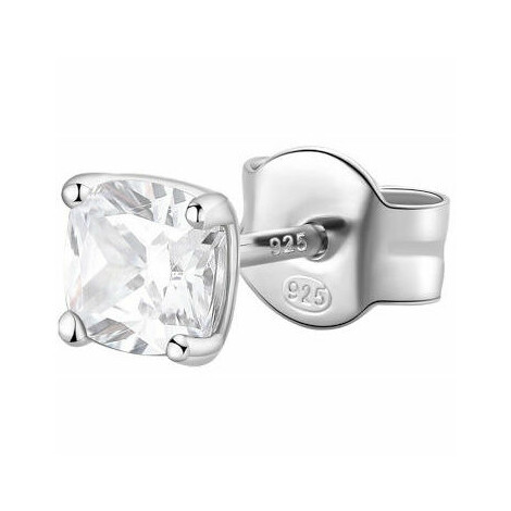 Orecchino singolo a lobo Brosway Fancy in argento e zircone bianco